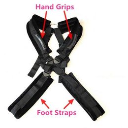 Bondage Adult Sex Furniture Swing Toys Adjustable Mobile Straps Fun S M Sponge Slings #T290