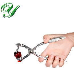 Cherry pitters tool alloy corer fruit vegetable huller cutter knife cherrystone pitting remover easy kitchen gadget chopper kids juice maker