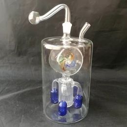 New windmill four claw hookah , Wholesale Glass bongs Oil Burner Glass Pipes Water Pipes Oil Rigs Smoking Free Shipping