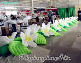 10m Wedding Decorative Inflatable Flower String for Event/Anniversary/Stage