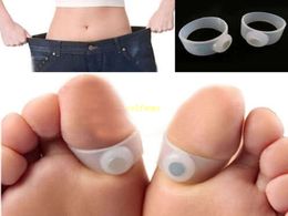 Health Care Feet treatment Easy Massager Slimming Silicone Foot Massage Magnetic Toe Ring Fat Burning