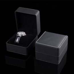 Top PU jewellery gift boxes packaging boxes gift boxes watch packaging gift box party favor box 4.33x3.93x2.83 inch