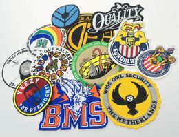 12pcs Mixed WholeSale Radom Sport Design Patch Embroidered Emblem Sew On Cap or T-shit Free Shipping