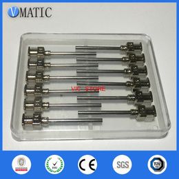 VMATIC Electronic Component 12pcs of 1 Inch Tip Length 14G Blunt Stainless Steel Glue Dispensing Syringe Needle