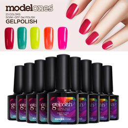 Wholesale- Modelones 2016 New 5pcs/lot 10ml Gelpolish Nail Gel Soak Off UV Gel Polish Varnish With High Quality Gel