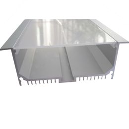 10 X 1M sets/lot Al6063 T type aluminium ceiling profile and Anodized alu led profile for ceiling or pendant lighting