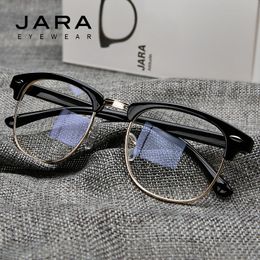 -All'ingrosso JARA protezione dalle radiazioni Rivet montatura degli occhiali Uomini Donne Anti-Blu Ray Classico Occhiali Computer Anti-fatica Goggles