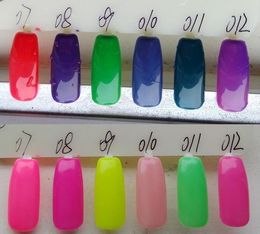 Mei-charm 60 Colours Nail Polish 15ml nail gel Colour changes as the temperature changed 60 pcs/lot DHL
