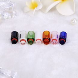New Arrival Pyrex Glass Drip Tip 510 Drip Tips Colourful Long Mouthpiece for 510 Thread Atomizers Tank RDA RTA