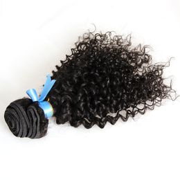 Kinky Curly Virgin Hair 100g 1pcs curly weave human hair Bundles 4B 4C Natural Color Human Hair Weaves One Piece