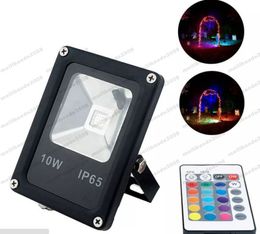 NEW 10W Colour Changing RGB LED FloodLight IP65 Waterproof Lamp For Highway Outdoor Wall