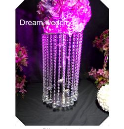 new style Acrylic Crystal Table Candle holder Wedding Centrepiece