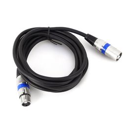 Freeshipping Microphone Audio Extension Cable 3M 10Ft XLR Male To XLR Female 3 Pin Plug MIC