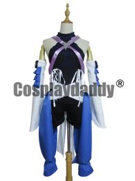 Kingdom Hearts Birth By Sleep Aqua Cosplay Costume E001