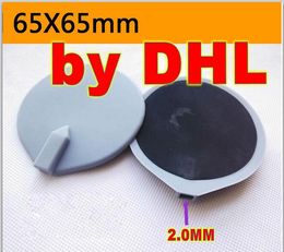 DHL 100pcs (50pair)65CM Grey Round Carbon Rubber Electrodes 3" for Physical Electrotherapy Machines with 2.0MM pin