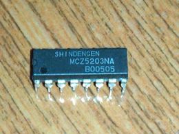 MCZ5203NA , MCZ5203 , double 16 pin dip plastic package . Electronic Components / PDIP16 . Integrated circuit / Microelectronics IC