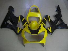 Free Customise 100% Injection fairing kit for Honda CBR900RR 00 01 yellow black fairings set CBR929RR 2000 2001 OT14