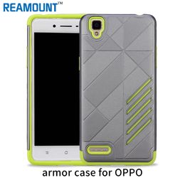 100 pcs For OPPO F1 NEO7 Hybrid Armour Back Cover For OPPO NEO5 R9 Case Cover Hard Luxury Shockproof Phone Cases