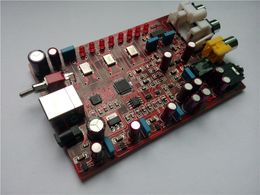 Freeshipping 5VDC XMOS decoder + PCM5102 + TDA1308M USB decoder support 384K for amplifier