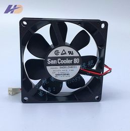 Original SANYO 9A0812H4031 8025 12V 0.13A 2 wire cooling fan
