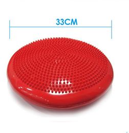 Yoga foot massage pad inflatable Stability Balance trainer Disc Cushion Mat point design acupressure improves blood circulation ball