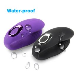 -À prova d 'água G-spot Vibrador Varinha Mágica Massageador, Recarregável USB forma U Silicone Vibradores Aquecidos 10 Modos de Vibração Brinquedos Sexuais Produtos DHL