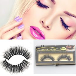 Handmade Thick Curly Horse Hair best magnetic false eyelashes for Natural Long Mink Makeup Extension