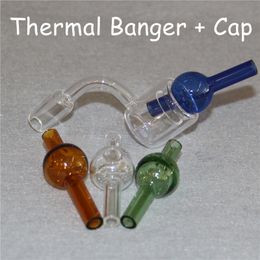 thermal quartz nail,Hookahs, double wall nails, glass Bubble Carb Cap,10mm 14mm 18mm, male /female,100% real for dab rigs