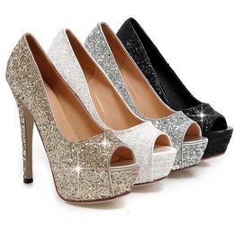 Zapatos De Noche Dorados Para Mujer Oferta Online | DHgate.com