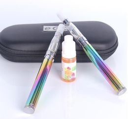 Portable package packaging single rainbow rod electronic cigarette EGO smoking cessation auxiliaries steam smoke