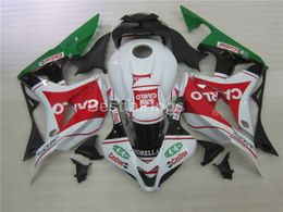 New hot injection mold fairing kit for Honda CBR600RR 07 08 white green black fairings set CBR 600RR 2007 2008 YT31
