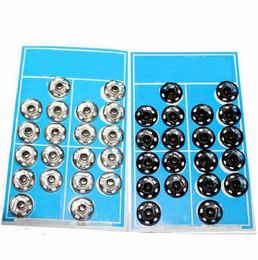 Snap Buttons 12/14/16mm Fasteners Spring Press Stud rustproof for handmade Gift Box Scrapbook Craft DIY Sewing Accessories
