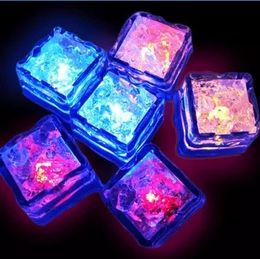 Ice cube direct selling, ice, wedding bar articles, Colourful luminous ice cubes, led induction ice lamp