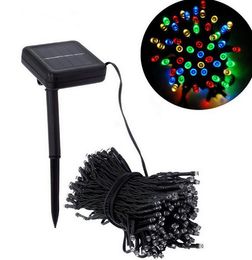 Solar Lamps LED String Lights 100/200 LEDS Outdoor Fairy Holiday Christmas Party Garlands Solar Lawn Garden Lights Waterproof LFA