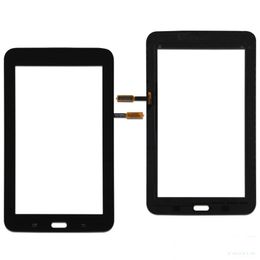 Touch Screen Digitizer Glass Lens with Tape for Samsung Galaxy Tab 3 7.0 T113 Tab 4 7.0 T116 free DHL