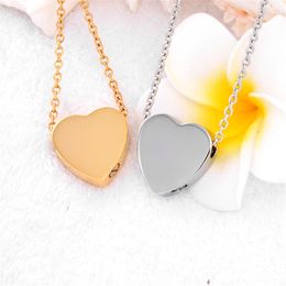 Cheap Sale Stainless Steel Pet Dog Cat Non-allergic Cremation Jewellery for Ashes Pendant Pendants Necklaces Women