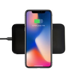 Qi Inalámbrico Cargador Rápido de Coche Cojín Estera Teléfono Soporte Gps Para Iphone 8/8 Plus de Samsung Qi Inalámbrico Cargador Rápido de Coche Cojín Estera Teléfono Soporte Gps Para Iphone 8/8 Plus de Samsung