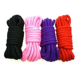 Fetish 10 Meter Sexy Cotton Rope Erotic Toy Sexo Restraint Rope Sex Products Sex Toys For Couples Adult Game