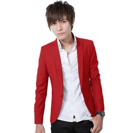 Blazers Wholesale Hot Sales New Arrival Spring Fashion Sapphire Color Stylish Slim Fit Men's Suit Jacket Casual Business Dress Blazers M