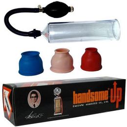 Handsome Up Penis Pump Stretcher Erection Aid Extender Male Enlargement System