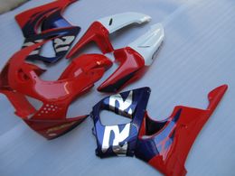 Free 7gifts fairing kit for Honda CBR919RR 98 99 red blue motorcycle fairings set CBR 900RR 1998 1999 OT13