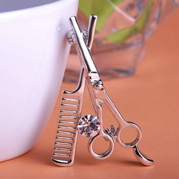 Tool Jewellery Scissors Combs Brooch For Personality Women Broches Collar Accessoris Hijab Pins For Esmalte De Unhas Relogio Vaz