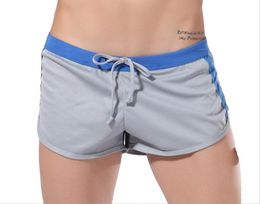 New Men Underwear Underpants Sports Boxers Shorts Mens Sexy Low Waist Male Bulge Pouch Briefs Breathable Underpants Free shipping