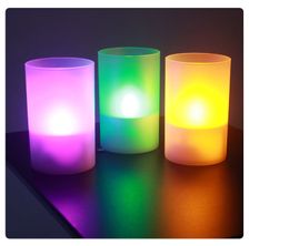 11*6.5*6.5cm solar energy LED Candle For Wedding Party,Thanksgiving Day Flameless Flickering Tea Light For indoor and outdoor