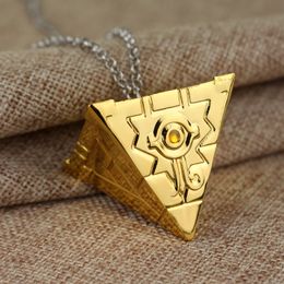 Wholesale-16 style 3D Yu-Gi-Oh Necklace Bronze Colour Anime Millenium Pendant Jewellery Toy Cosplay Costume Gift