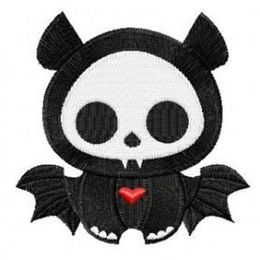 SMAL LITTLE CUTE BAT EMBROIDERY PATCH CARTOON IRON ON PATCH FOR CLOTHING BAG JEANS FREE SHIPPING