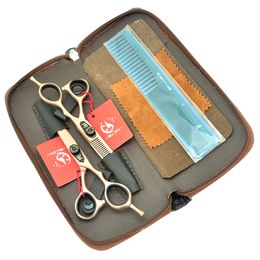 5.5Inch 6.0Inch Meisha Hair Cutting Shears Thinning Scissors JP440C Professional Hairdressing Scissors Set Barber Scissors Hot ,HA0240