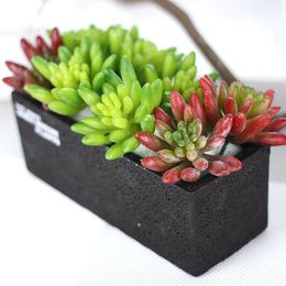 Factory price indoor pepper fruit simulation plant wall indoor micro landscape artificial succulent plants