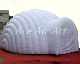 Beautiful Fresh Air Portable Giant White Round Inflatable Dome Tent in 6 Diameter for meeting or rentable