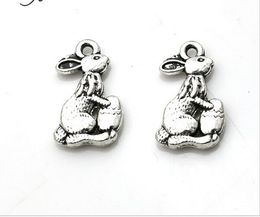 200pcs/lot Tibetan Silver Plated Squirrel Charms Pendants For Jewellery Making Bracelet Diy Craft Charms Handmade 17x12mm